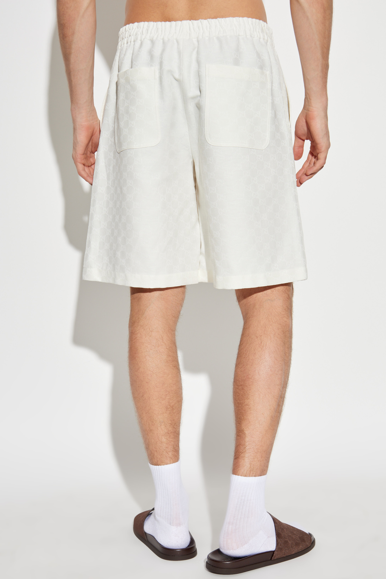 Gucci Shorts with GG pattern | Men's | Vitkac